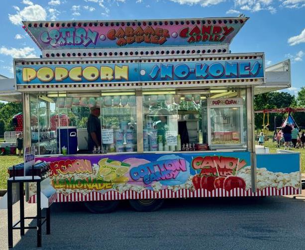 Fun foods concession stand rental for carnival snacks and treats